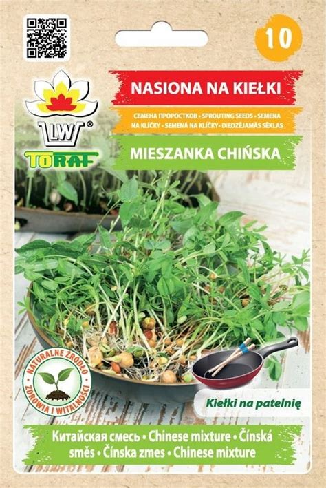 Kiełki Mieszanka Chińska na patelnie NASIONA 40g 12641838465 Allegro pl