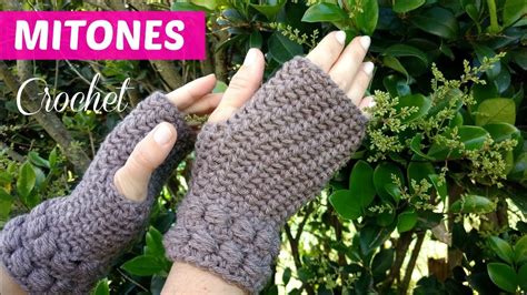 Guantes Sin Dedos Tejidos A Crochet Tutorial YouTube