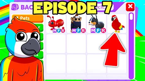 NEW ACCOUNT EPISODE 7 ADOPT ME (I finally did it) - YouTube