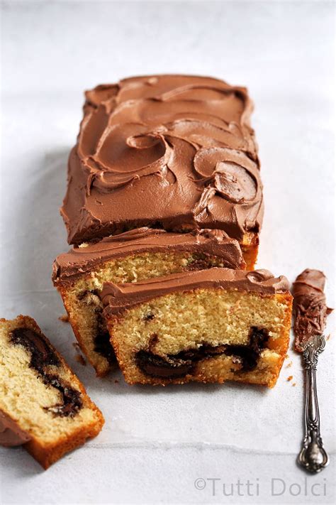 Nutella Swirl Loaf Cake Recipe Loaf Cake Cake Recipes Baking