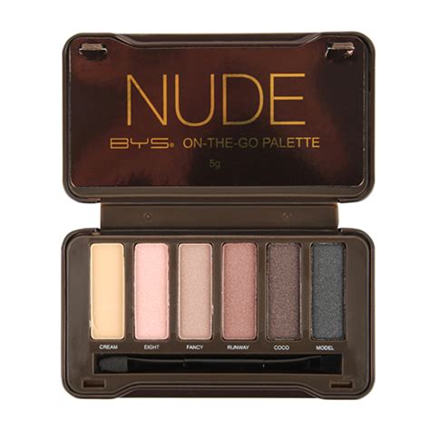 Paleta De Sombras BYS On The Go Nude DelSol
