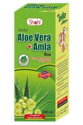 Natural Herbal 500 Ml Shahi Aloevera Amla Ras For Immunity At Rs 200