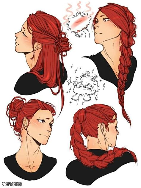 Pin By Yurets On Manga Hair Long Hair Drawing How To Draw