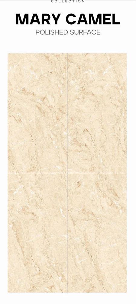 Gvt 4x2 Vitrified Mary Camel Size 2x4 Feet 600x1200 Mm At Rs 55 Sq