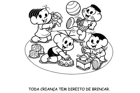 Os Direitos Da Crian A Para Pintar Colorir Ou Imprimir Espa O Educar