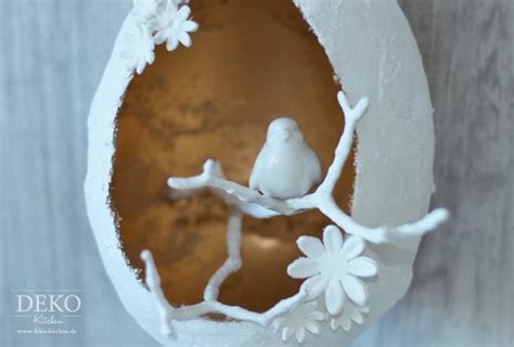 Diy Hübsche Deko Ostereier Mit Gips Selber Machen Deko Kitchen