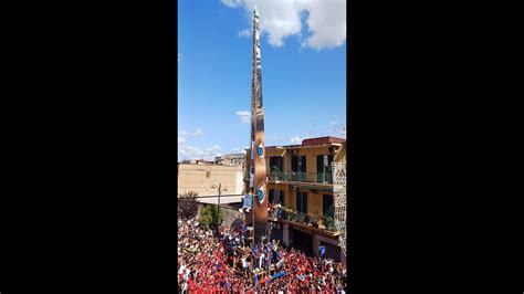 Il Giglio Di Jorit Per La Paranza Insuperabile Festa Dei Gigli A Barra