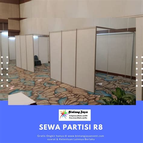 Sewa Partisi R8 Murah Terbaik Di Jakarta Bekasi Depok Bogor