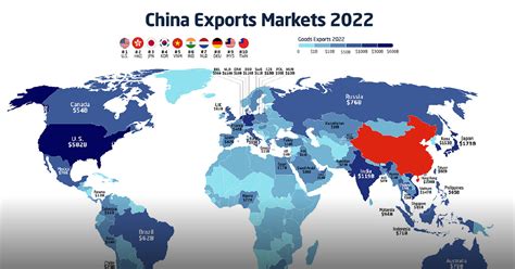 Charting And Mapping Chinas Exports Since Archyde