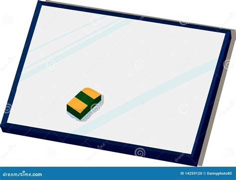 Board And Duster Stock Vector Illustration Of Stationary 14259120