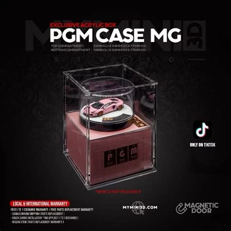PGM MG MiniGT Acrylic Display Car Model Display Mini GT Hot Wheels KAIDO HOUSE TARMAC