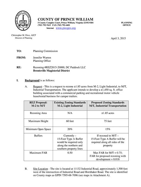 Fillable Online Eservice Pwcgov COUNTY OF PRINCE WILLIAM EServices Of