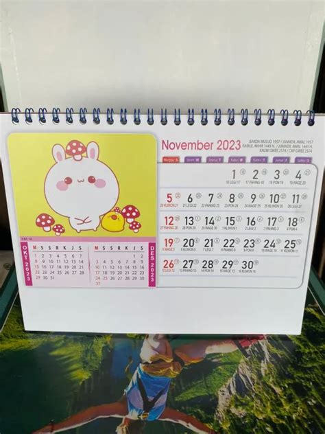 kalender meja kartun 2023 ,1 | Lazada Indonesia