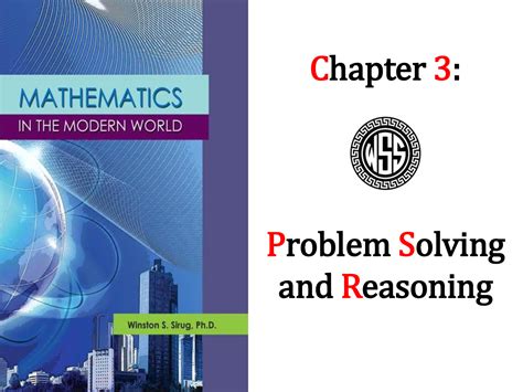 SOLUTION Mmw Chapter 3 Problem Solving And Reasoning Studypool