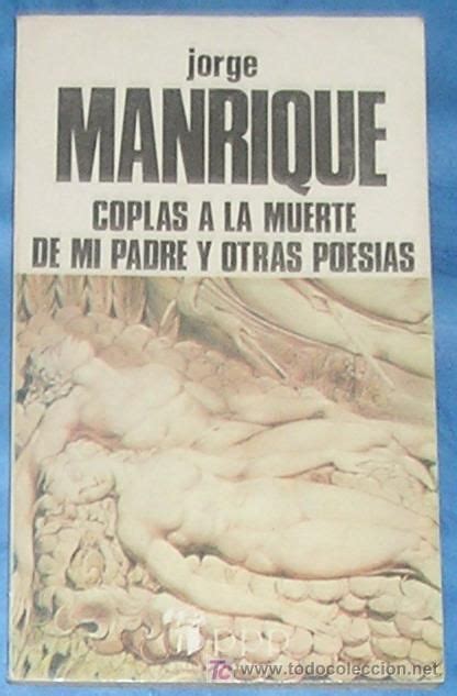 Jorge Manrique Coplas A La Muerte De Mi Padre Jorge