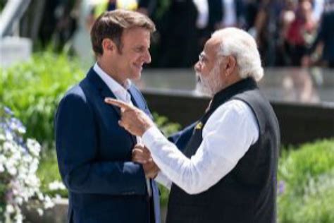 Delhi G Summit Macron Pm Modi Bilateral Meeting On Sept