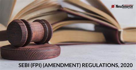 Sebi Fpi Amendment Regulations To Further Alter Or Modify The Sebi