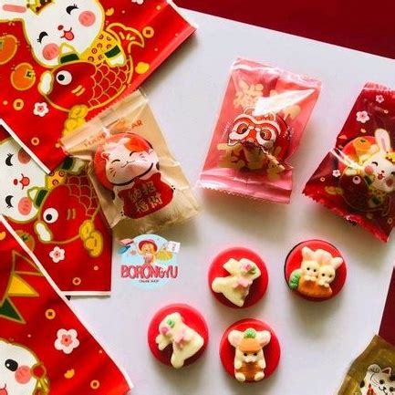 Jual Coklat Imlek Chinese New Year 2023 Shio Kelinci Bulat CNY 2301