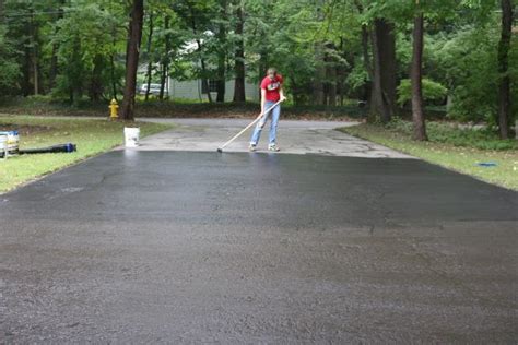 Repair Cracks And Apply Sealer To An Asphalt Or Blacktop Driveway Hgtv