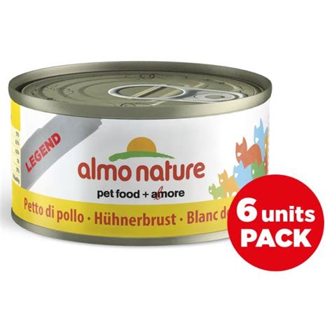 Корм влажный Almo Nature Legend для кошек Куриная грудка 70гр — купить ...