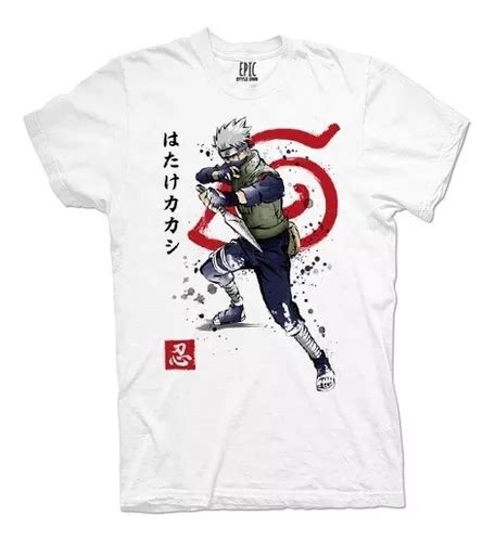 Camiseta Kakashi Naruto 18 Anime Epic Hombre Mujer Cuotas sin interés