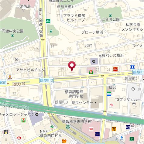 神奈川県横浜市神奈川区鶴屋町3－29－1 の地図 Mapfan