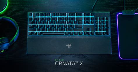 Ergonomic Silent Gaming Keyboard - Razer Ornata V3 X | Razer Australia