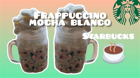 Cómo hacer un Frappuccino mocha blanco de Starbucks receta sin azúcar