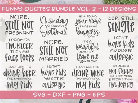 New Funny Quotes Bundle 🤣 by Michelle Young on Dribbble