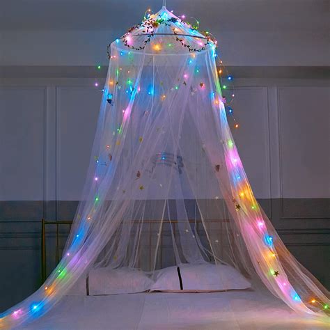 Diy Canopy Bed With Lights