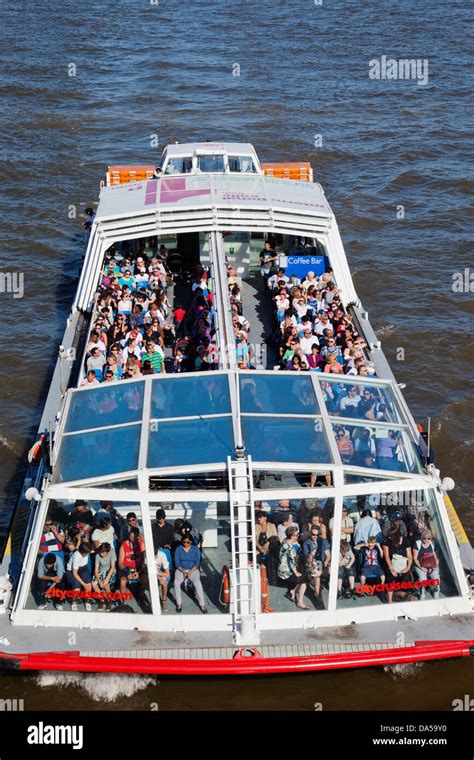 England, London, River Tour Boat Stock Photo - Alamy