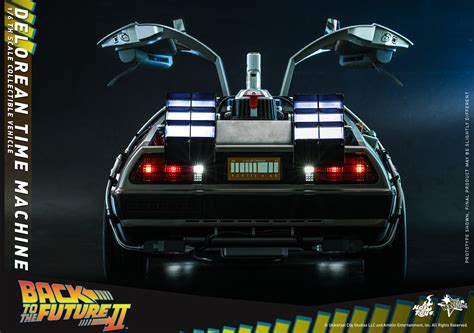 Back To The Future II DeLorean Scale Vehicle By Hot Toys The Toyark News