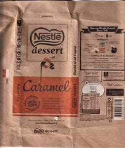 Chocolate Wrapper Nestlé Dessert Caramel Nestlé España S A Spain