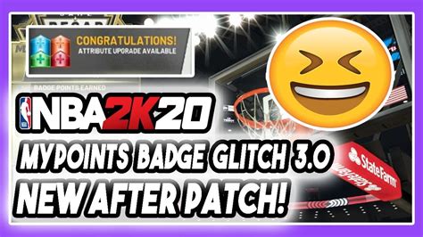 NBA 2K20 NEW FASTEST MAX BADGE MYPOINTS GLITCH 3 0 AFTER PATCH XBOX