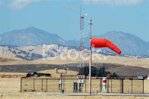 Weather Station At Airport Stock Photos