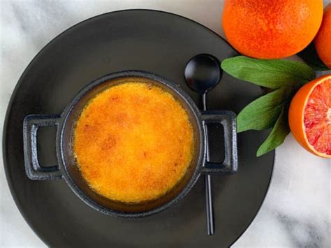 Crème Brûlée Au Safran And Orange Sanguine Recette Par 4passionfood By Dalila