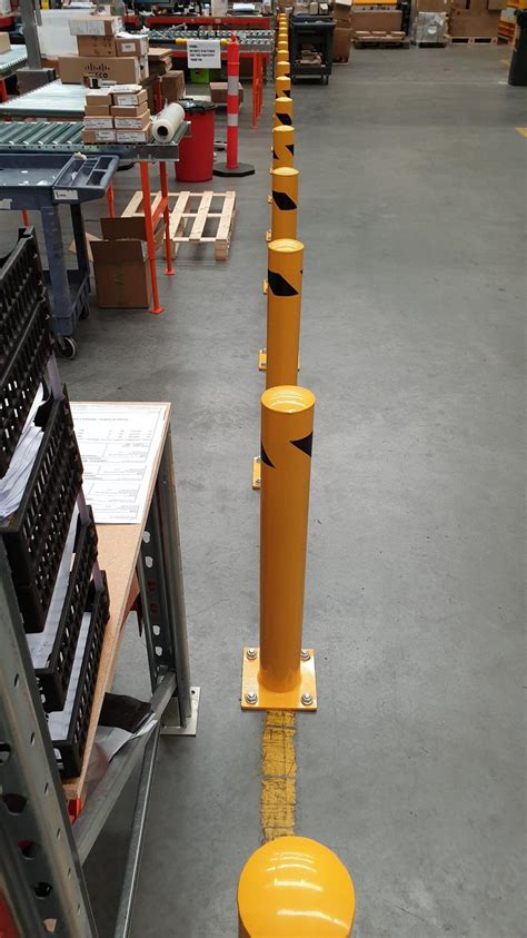 Bollards Safety Bollards Astrolift Nz Bolt Down Bollards Astrolift