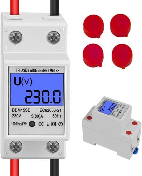 Difcul Compteur Lectrique Compteur D Nergie V A Fils P