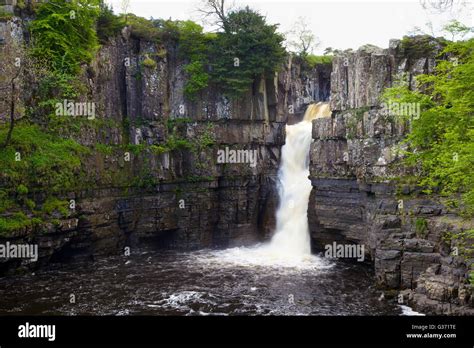 High Force Waterfall, River Tees, Forest-in-Teesdale, Durham Dales, Middleton-in-Teesdale ...