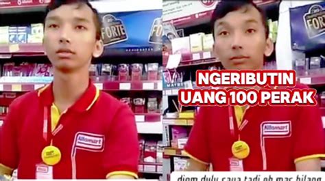 Viral Gegara Uang Rp Karyawan Alfamart Disemprot Pelanggan