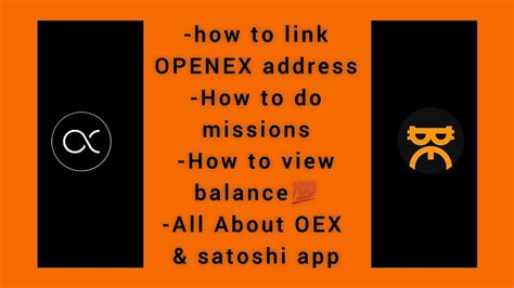 Openex Satoshi Link Withdraw Address How To Verify Address And View