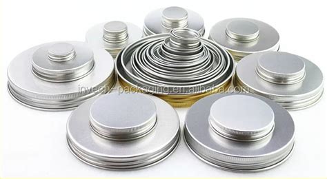 Food Grade Aluminum Screw Lid 58mm For Packaging Food Glass Jar Buy