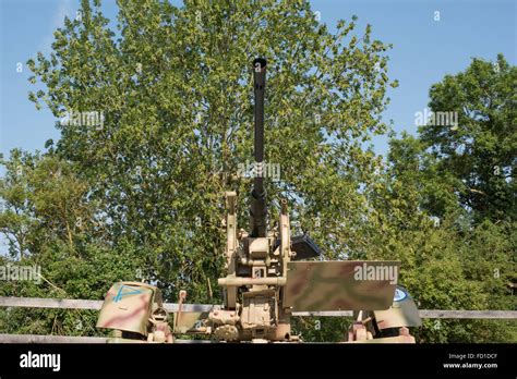 Bofors Mm Anti Aircraft Gun Stock Photo Alamy