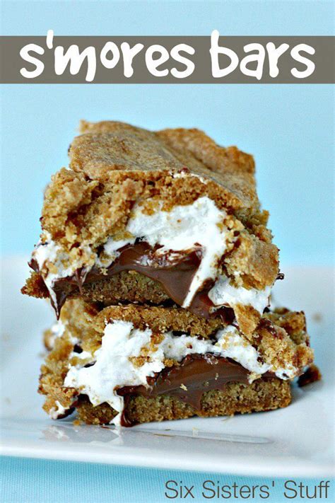 Smores Bars Smores Bar Recipe Desserts Dessert Recipes