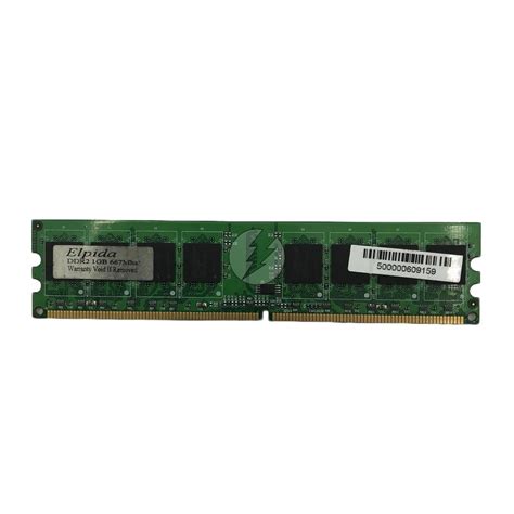 Mem Ria Ram Elpida Ddr Gb Rx Udimm Shockti Rcio De