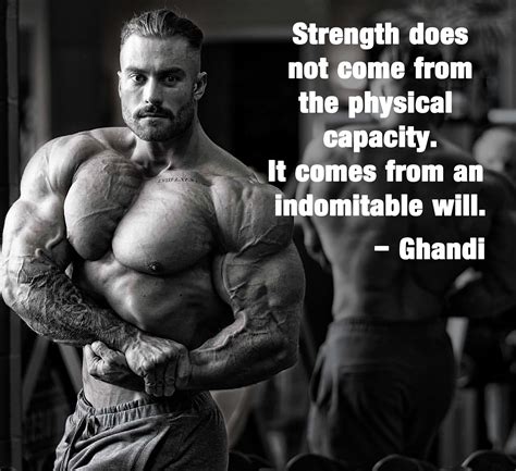 Bumstead Chris Bumstead Ghandi Motivation Gym