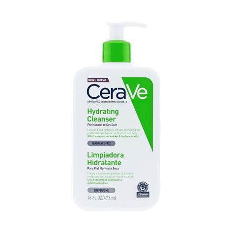 Cerave Gel Limpiador Espumoso Piel Grasa Acne X 236ml