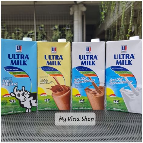Jual Susu Ultramilk Uht 1000 Ml 1l Shopee Indonesia