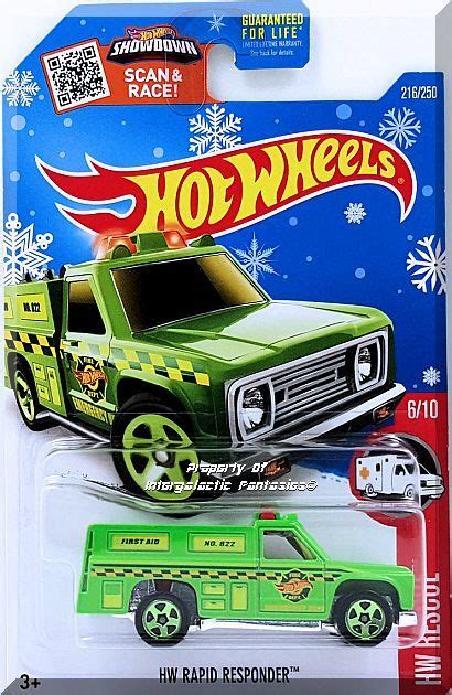 Hot Wheels Hw Rapid Responder Hw Rescue Target Excl Contemporary