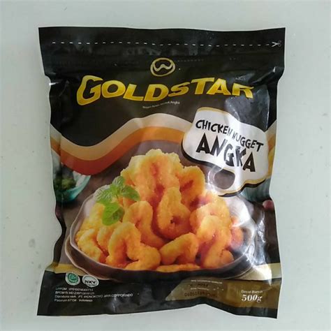 Jual Goldstar Chicken Nugget Angka 500 Gr FRZ Shopee Indonesia